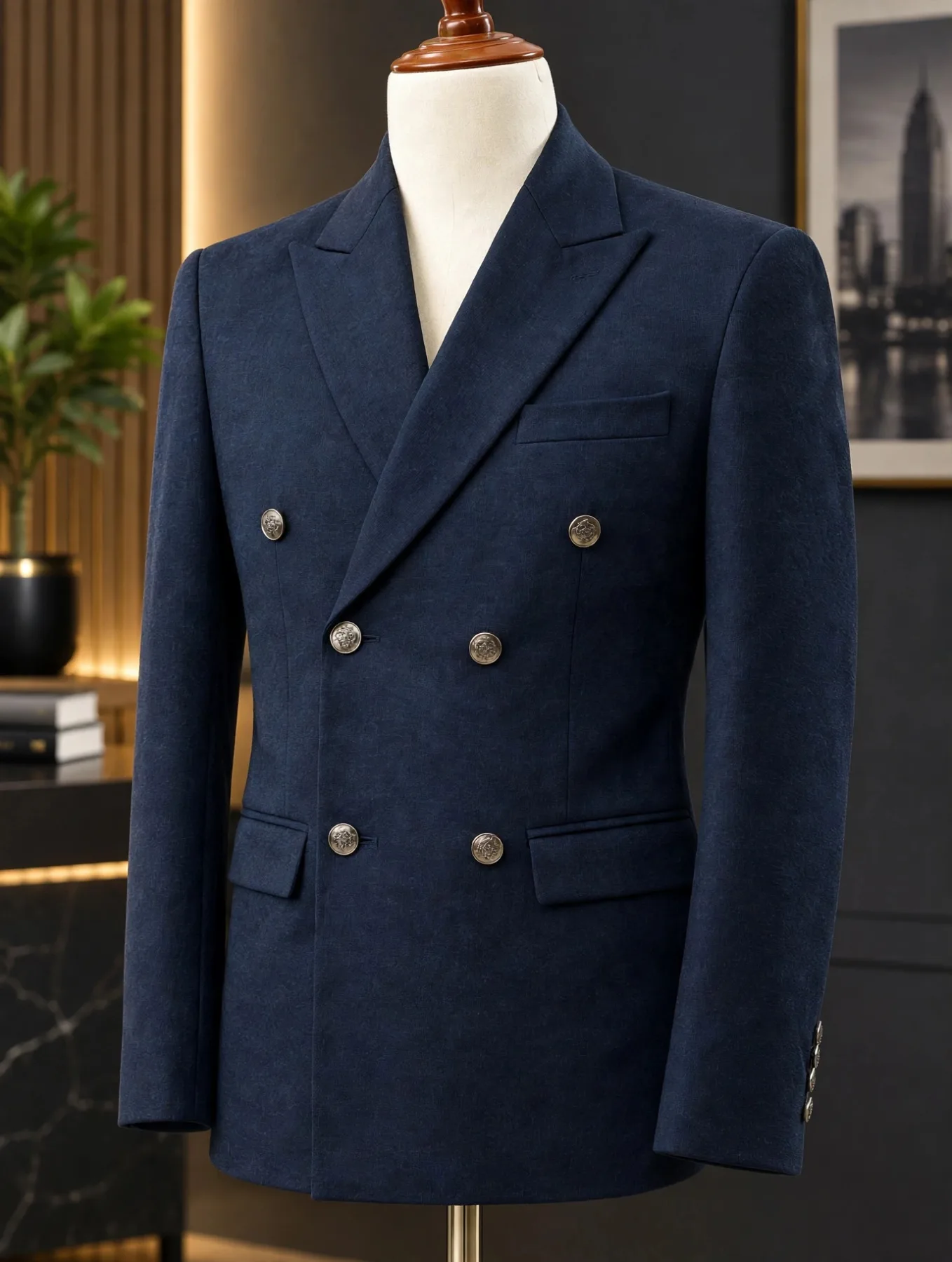 Double Breasted Coat